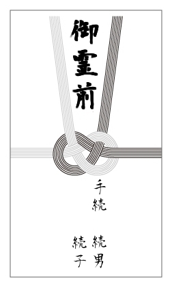 香典の書き方や一般的な香典料の金額など香典の入れ方や書き方手続きprocedure